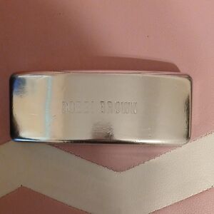 Bobbi Brown Metallic Silver Cosmetic Case